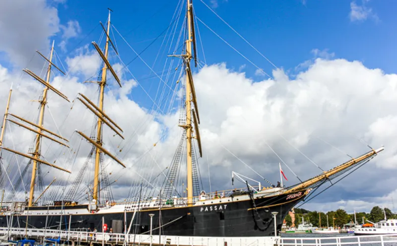 Die Passat in Travemünde