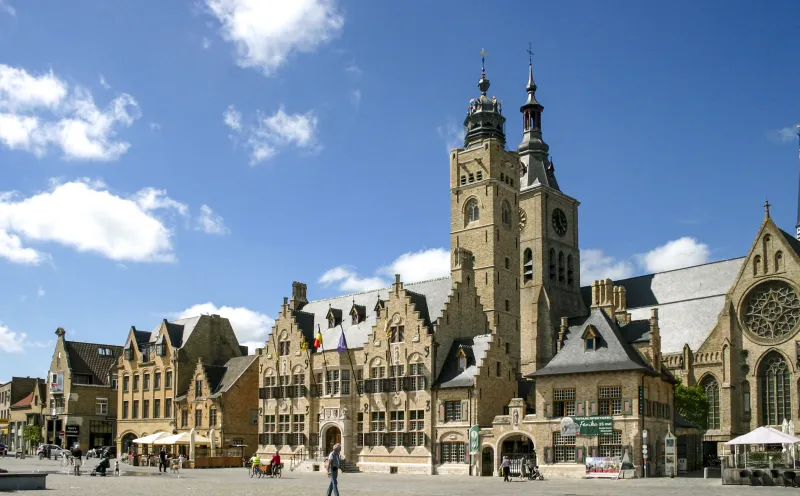 Marktplatz Diksmuide