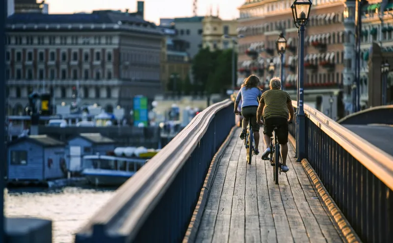 Stockholm, Radfahrer
