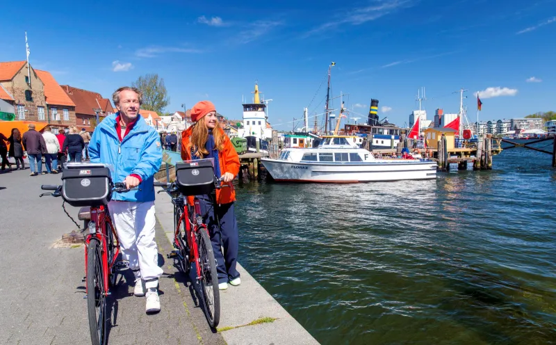 Flensburg Hafen Radler