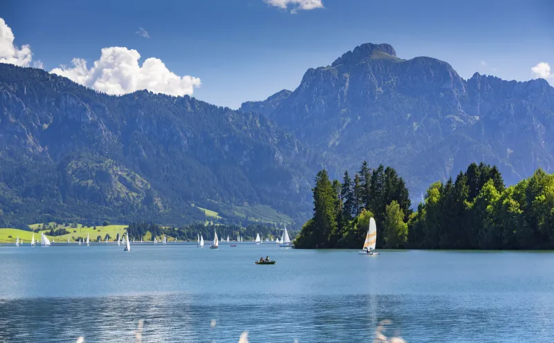 Forggensee im Allgäu