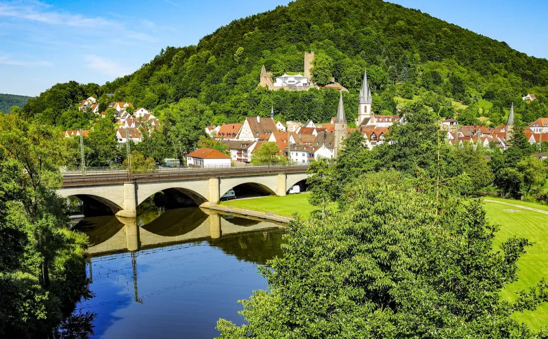 Gemünden am Main, Altstadt, Scherenburg
