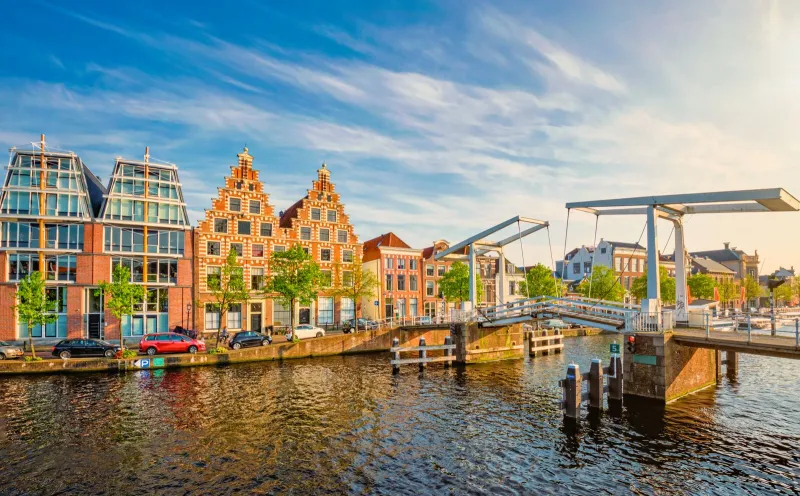 Gravestenenbrug in Haarlem