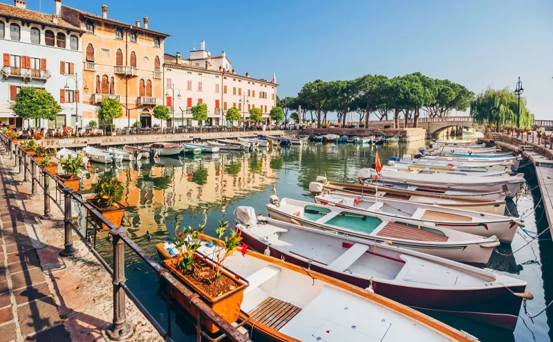 Boote Hafen Desenzano