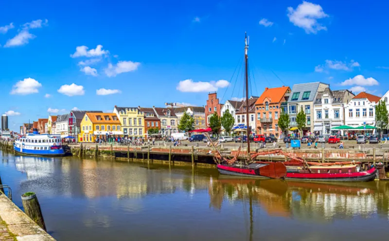 Hafen in Husum