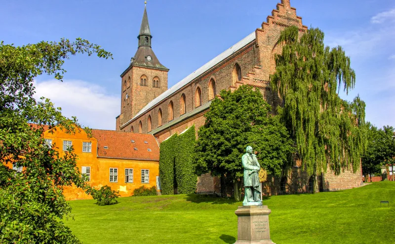 Hans Christian Andersen Denkmal in Odense