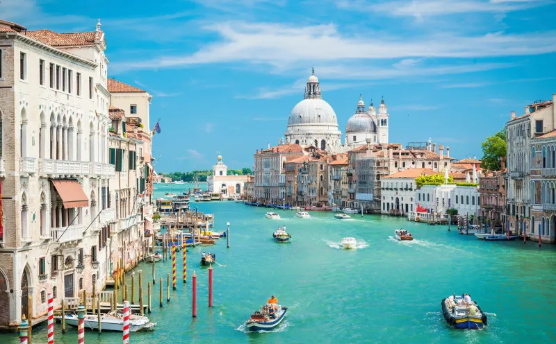 Kanal von Venedig