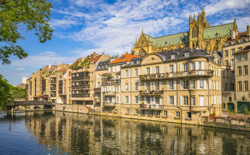 Die Kathedrale Saint-Etienne in Metz