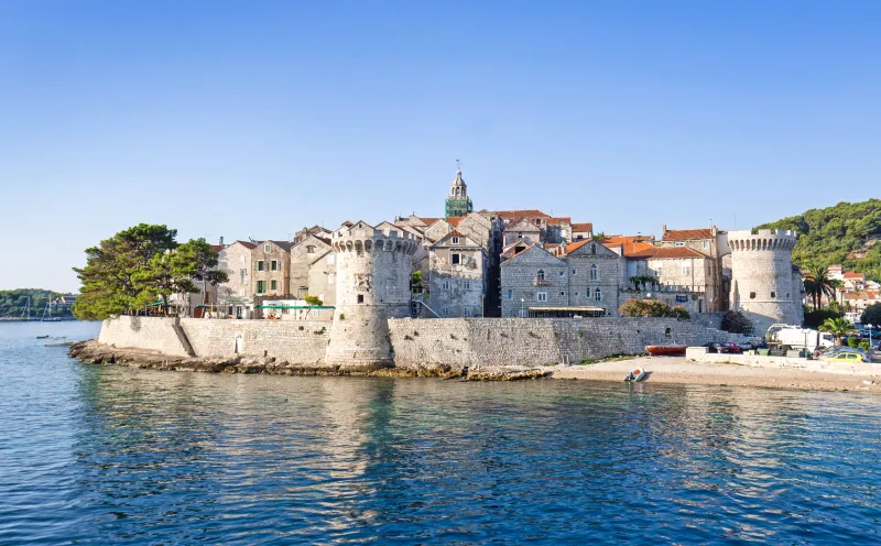 Korčula auf der Insel Korčula