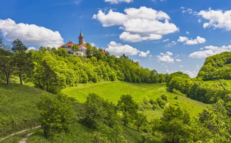 Die Königin des Saaletals: Die Leuchtenburg