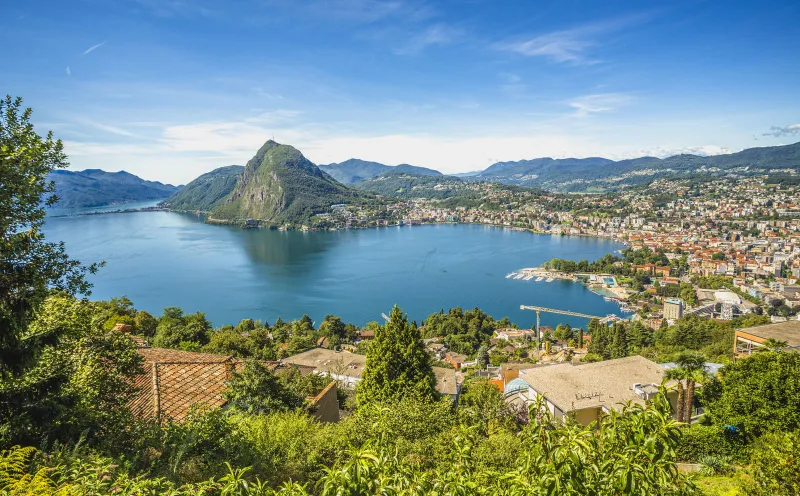 Lugano, Luganersee