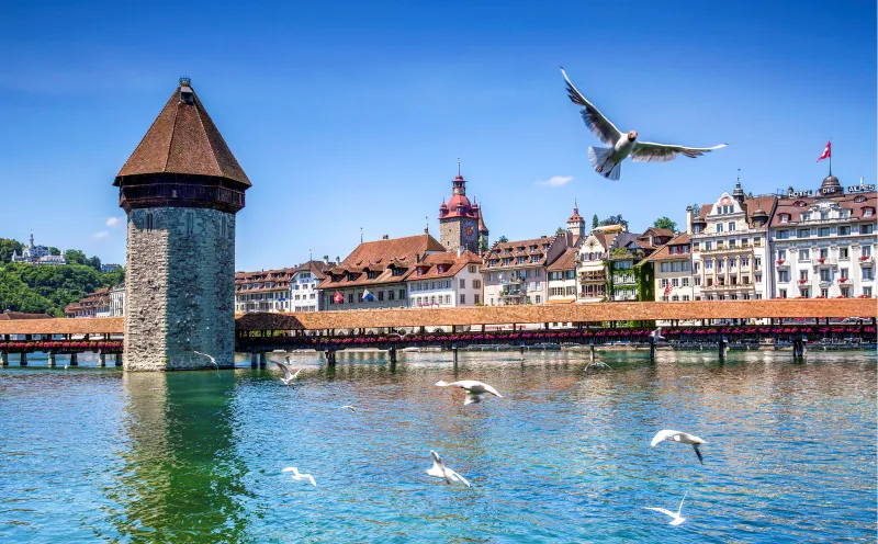 Kapellbrücke in Luzern