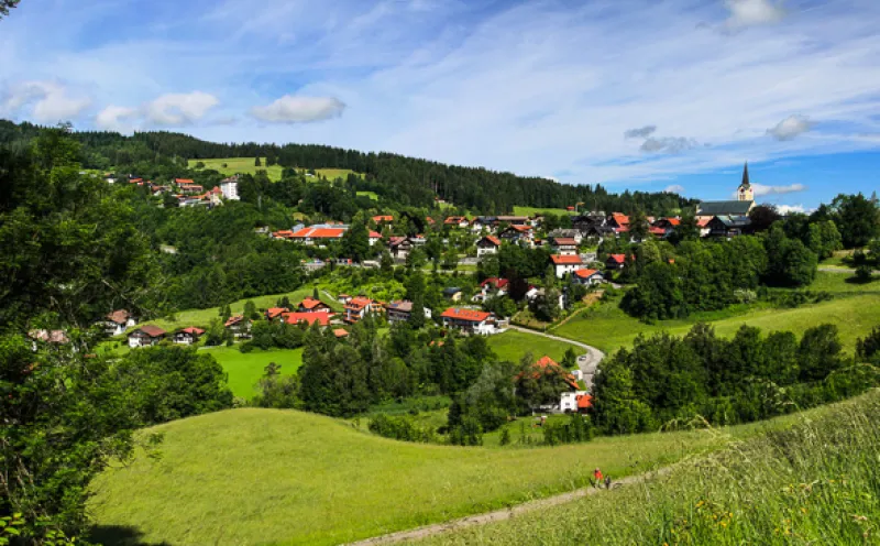 Aublick Oberstaufen