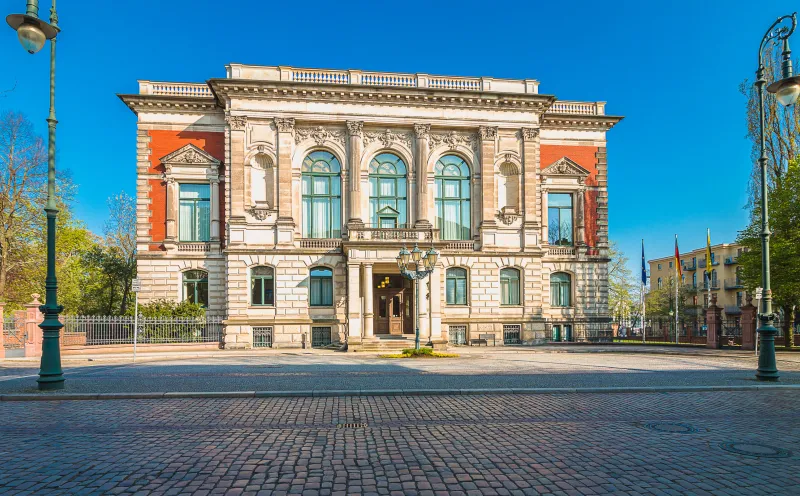Der Palais am Fürstenwall in Magdeburg