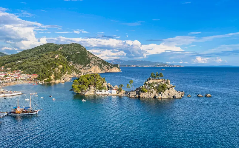 Aussicht auf Parga