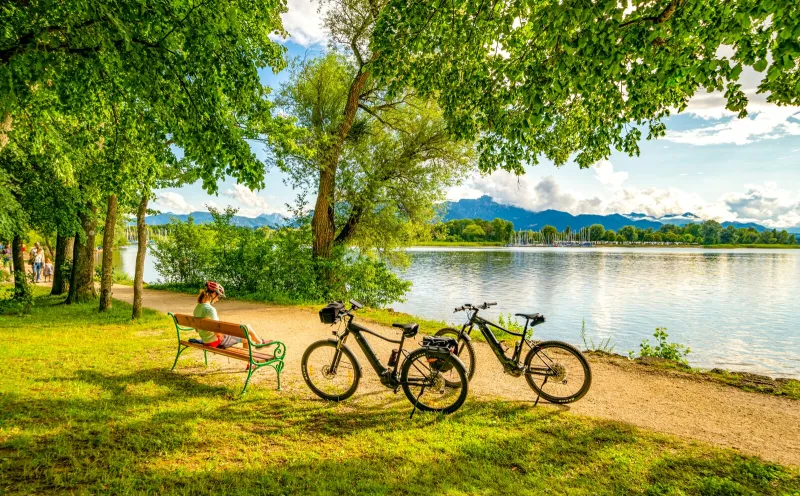 Pause am Ufer