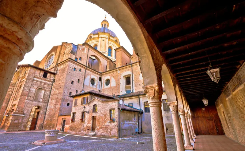 Piazza delle Erbe Mantua
