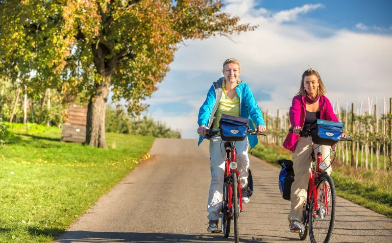 Radfahrer im Thurgau