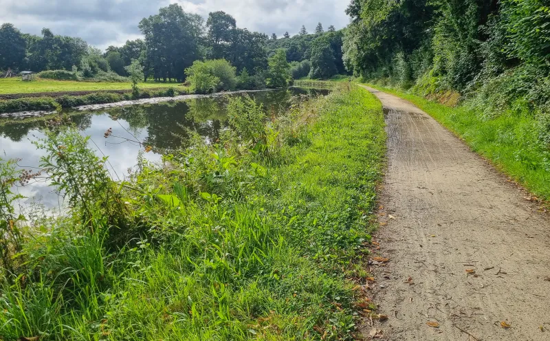 Radweg entlang der Rance
