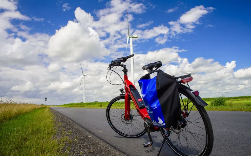 Radweg Nähe Brunsbüttel