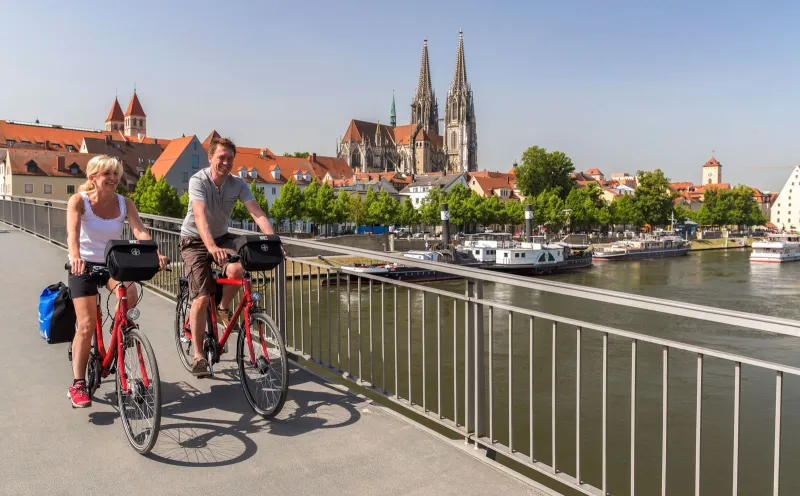 Regensburg Radfahrer