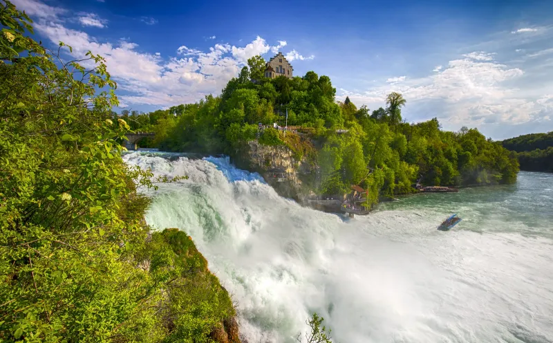 Der Rheinfall bei Schaffhausen