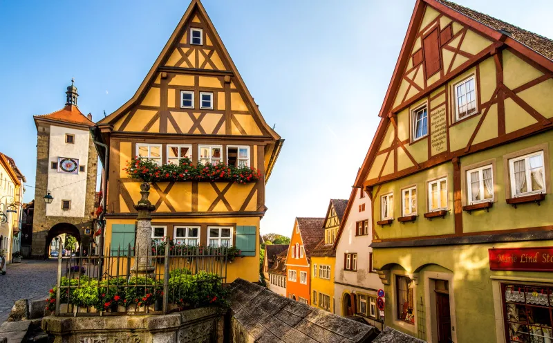 Plönlein Altstadt Rothenburg ob der Tauber