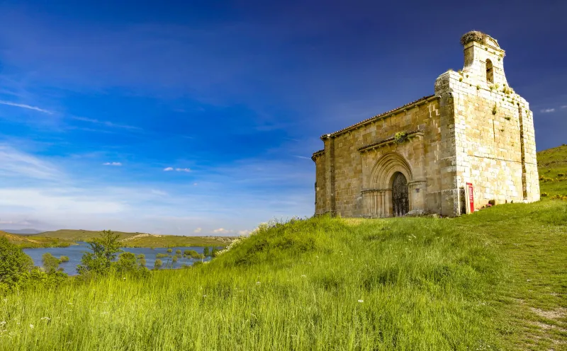 Santa Eulalia beim Stausee von Aguilar de Campoo