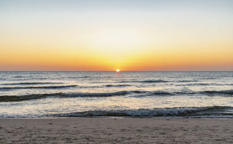 Sonnenuntergang Ostsee