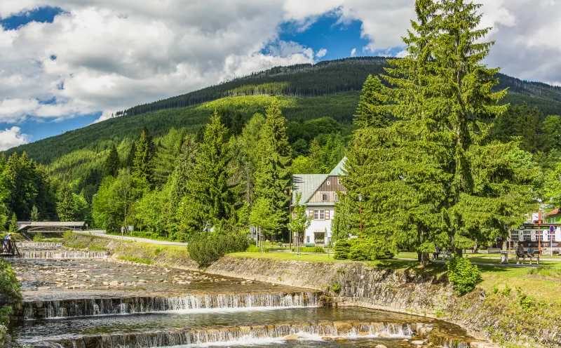 Stromschnellen in Spindlermuehle