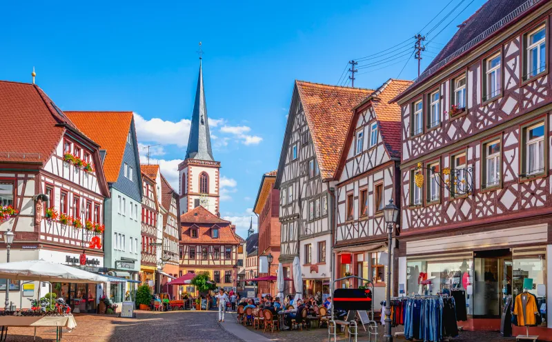 Lohr am Main, Altstadt, Innenstadt