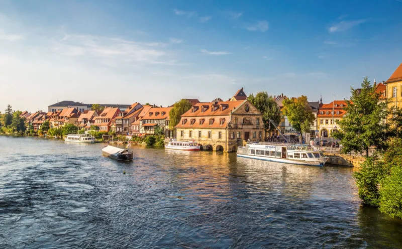 Bamberg, Regnitz, Stadt