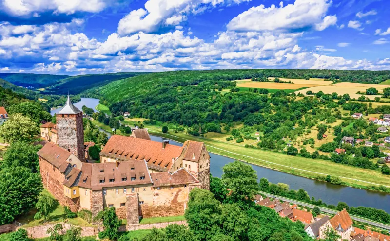 Rothenfels, Burg, Landschaft