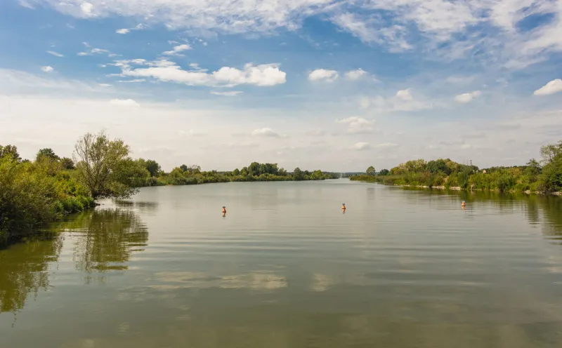 Der Altmühlensee in Gunzenhausen wartet