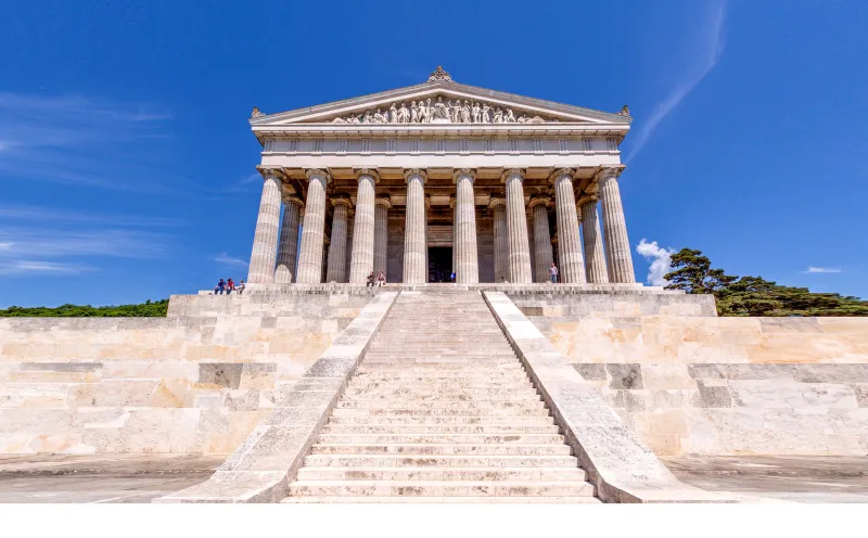 Die Gedenkstätte Walhalla 