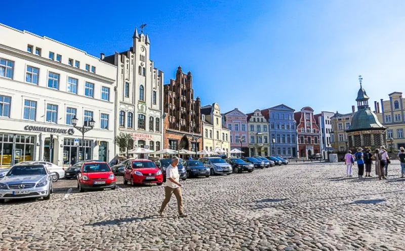 Der Wismarer Marktplatz