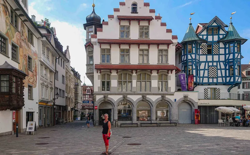 Gallusplatz in St. Gallen