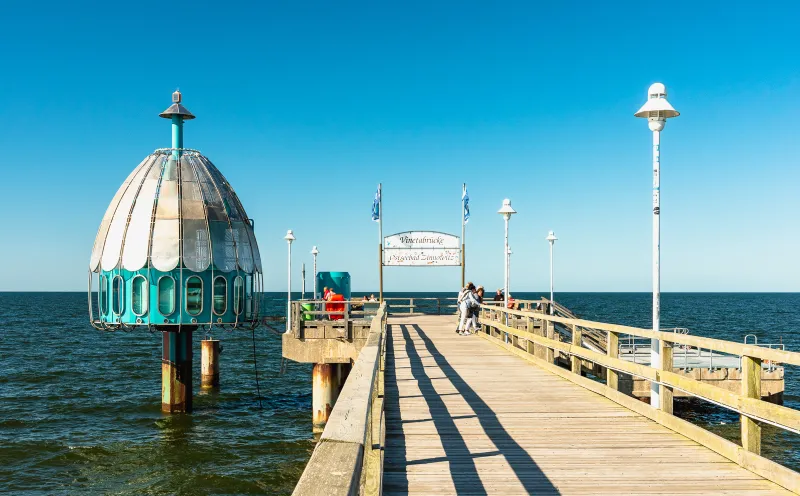 Die Tauchgondel in Zinnowitz