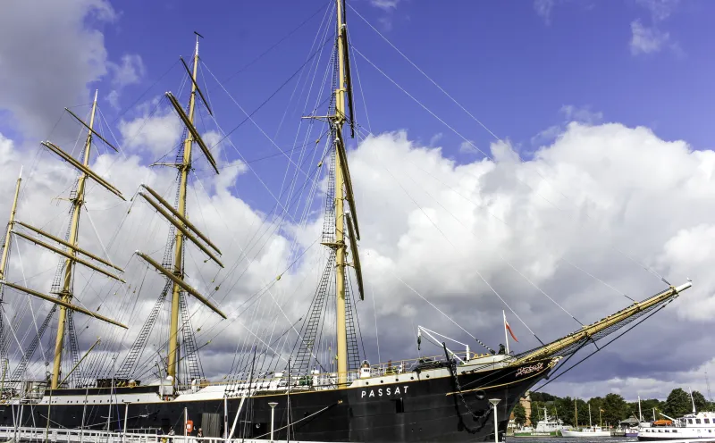 Segelschiff Passat in Travemünde