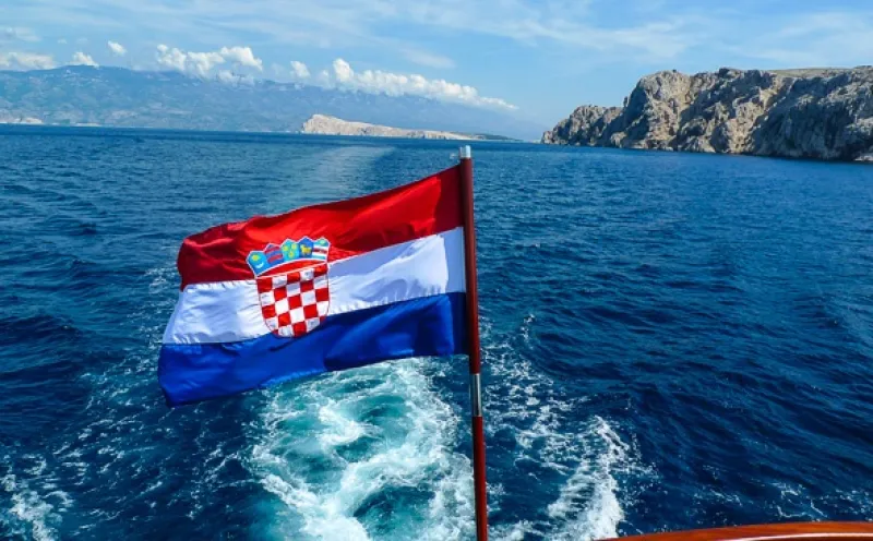 Kroatische Flagge