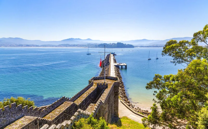 Festung Monterreal in Baiona