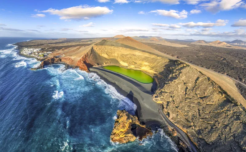 Ausflug nach El Golfo zum grünen See
