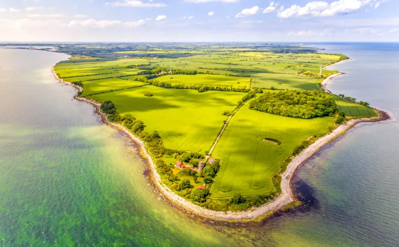 Fehmarn aus der Vogelperspektive
