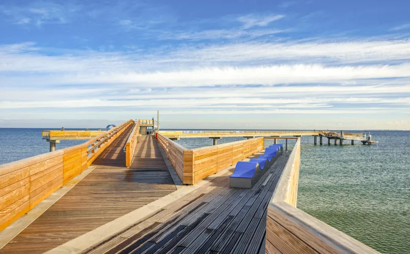 Erlebnisseebrücke in Heiligenhafen