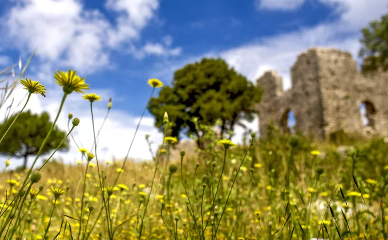 Ruine auf Kefalonia