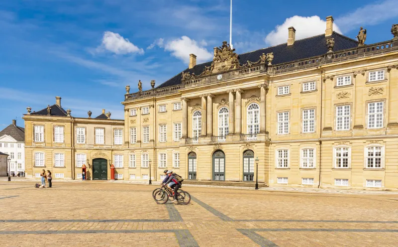 Schloss Amalienborg in Kopenhagen
