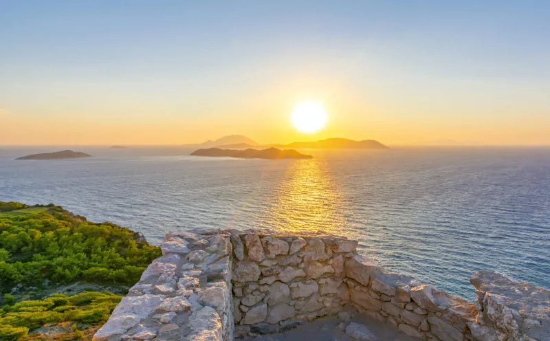 Ausblick von der Festung Kritinia