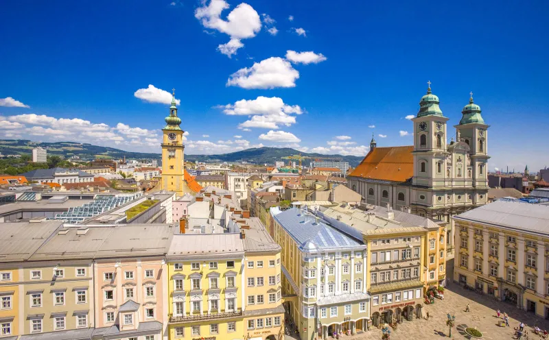 Altstadt in Linz