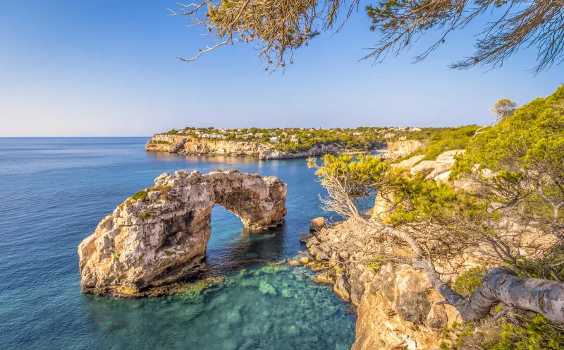 Naturbrücke Es Pontàs