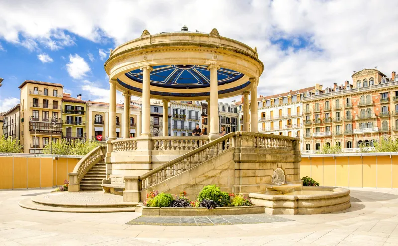 Plaza del Castillo in Pamplona